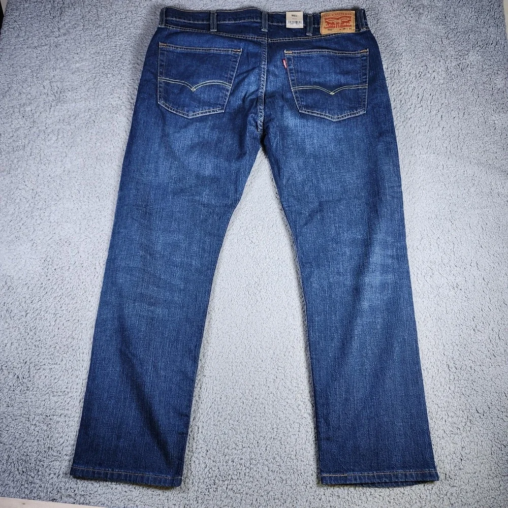 Levi's 502 Men's Denim Taper Fit Jeans Color‎ Blue 38x30